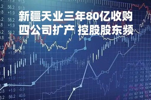 新疆天业三年80亿收购四公司扩产 控股股东频繁腾挪资产解决同业竞争