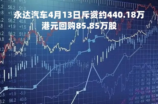 永达汽车4月13日斥资约440.18万港元回购85.85万股