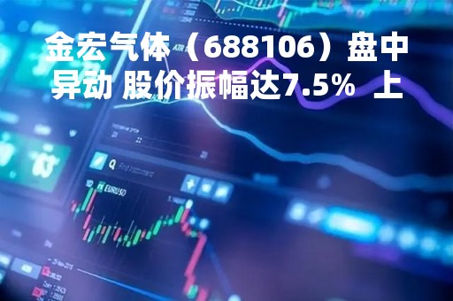 金宏气体（688106）盘中异动 股价振幅达7.5%  上涨7.08%（04-14）