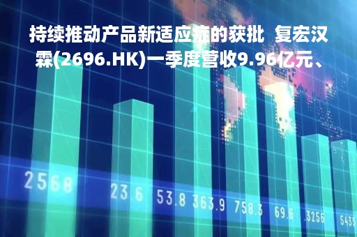 持续推动产品新适应症的获批  复宏汉霖(2696.HK)一季度营收9.96亿元、同比增长97.2%