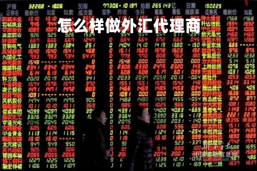 怎么样做外汇代理商「如何去做外汇代理」