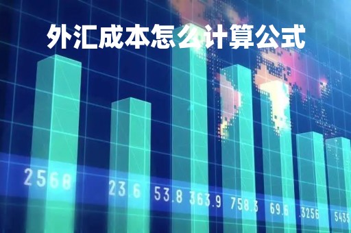 外汇成本怎么计算公式「外汇成本计算公式汇总」