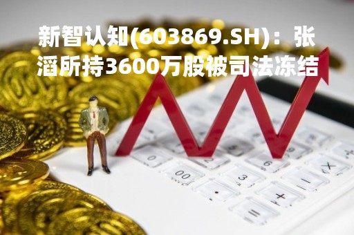 新智认知(603869.SH):张滔所持3600万股被司法冻结