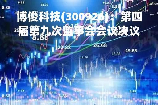 博俊科技(300926)：第四届第九次监事会会议决议，2项议案获通过