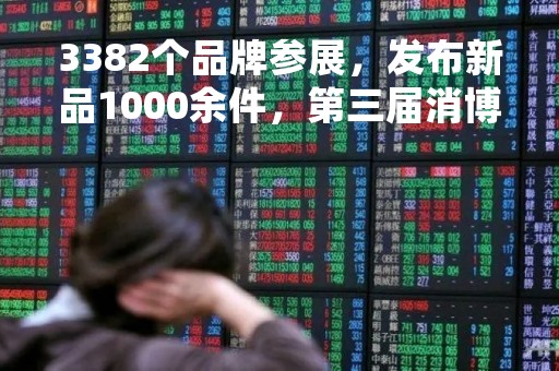3382个品牌参展，发布新品1000余件，第三届消博会闭幕