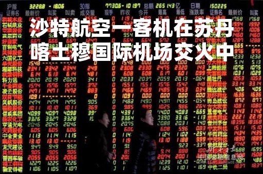 沙特航空一客机在苏丹喀土穆国际机场交火中受损