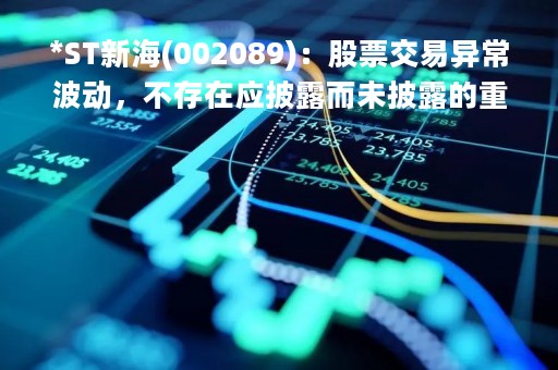 *ST新海(002089)：股票交易异常波动，不存在应披露而未披露的重大信息说明