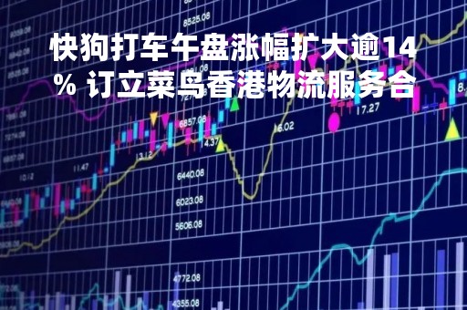 快狗打车午盘涨幅扩大逾14% 订立菜鸟香港物流服务合作协议