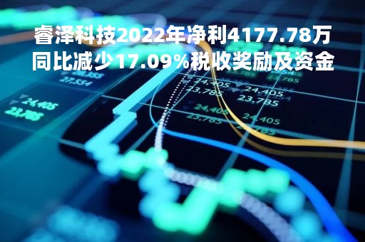 睿泽科技2022年净利4177.78万同比减少17.09%税收奖励及资金补贴减少