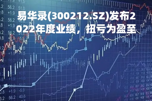 易华录(300212.SZ)发布2022年度业绩，扭亏为盈至1153.93万元