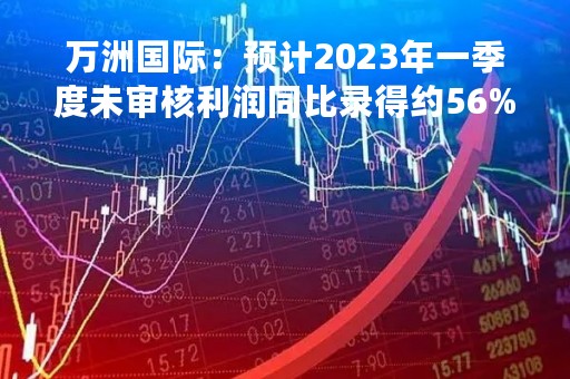 万洲国际：预计2023年一季度未审核利润同比录得约56%下滑