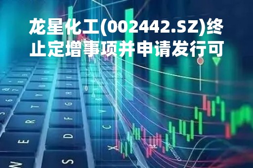 龙星化工(002442.SZ)终止定增事项并申请发行可转债