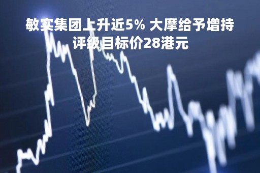 敏实集团上升近5% 大摩给予增持评级目标价28港元