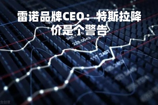 雷诺品牌CEO：特斯拉降价是个警告