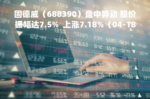 固德威（688390）盘中异动 股价振幅达7.5%  上涨7.18%（04-18）