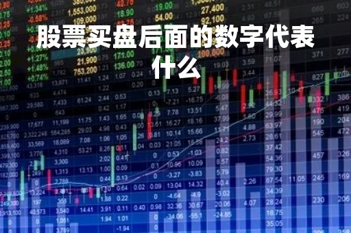 股票买盘后面的数字代表什么「股票买卖盘数字代表」