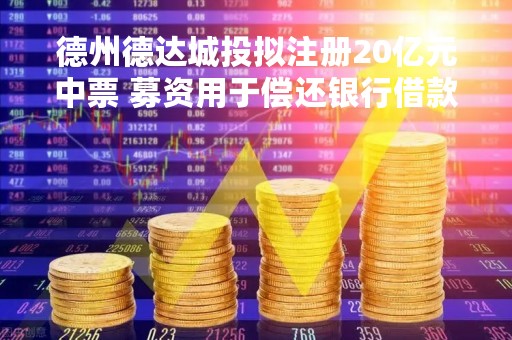 德州德达城投拟注册20亿元中票 募资用于偿还银行借款等
