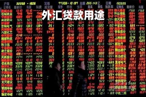 外汇贷款用途「外汇贷款的主要币种有下列哪些」