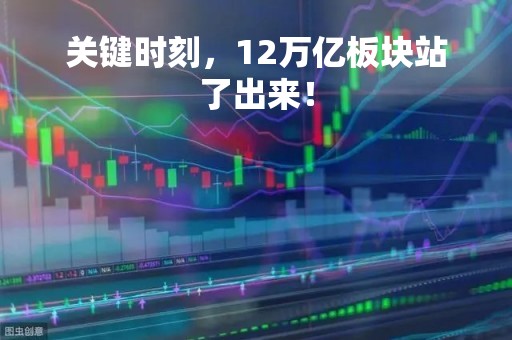 关键时刻，12万亿板块站了出来！