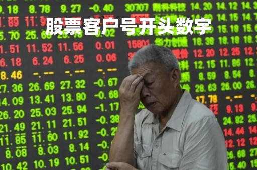 股票客户号开头数字「买股票客户编号是什么」