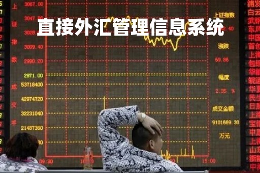 直接外汇管理信息系统「直接外汇和间接外汇」