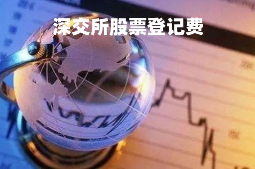 深交所股票登记费「深交所股票交易费用」