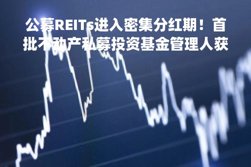 公募REITs进入密集分红期！首批不动产私募投资基金管理人获批，助力REITs市场多层次发展
