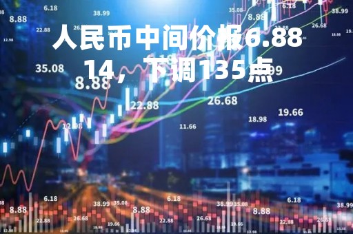 人民币中间价报6.8814，下调135点