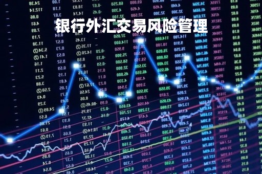 银行外汇交易风险管理「银行业外汇风险及管理」