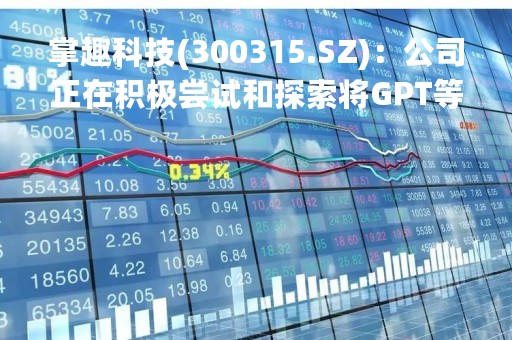 掌趣科技(300315.SZ)：公司正在积极尝试和探索将GPT等相关技术接入游戏产品