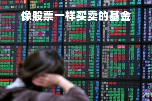 像股票一样买卖的基金「和股票一样的基金」
