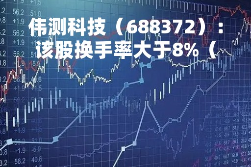 伟测科技（688372）：该股换手率大于8%（04-19）