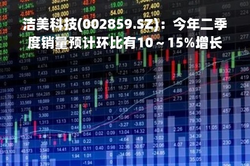 洁美科技(002859.SZ)：今年二季度销量预计环比有10～15%增长