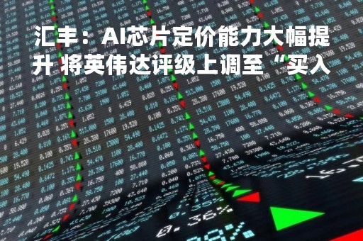 汇丰：AI芯片定价能力大幅提升 将英伟达评级上调至“买入”