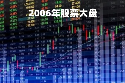 2006年股票大盘「2006年股市行情回顾 2006年中国股市大事件」 2006年股票大盘「2006年股市行情回顾 2006年中国股市大事件」