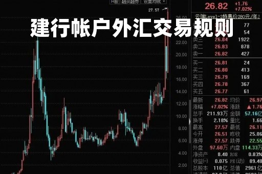 建行帐户外汇交易规则「中国建设银行外汇交易流程」