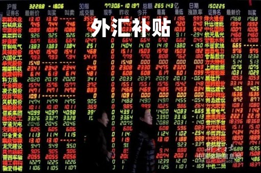 外汇补贴「外汇补偿」
