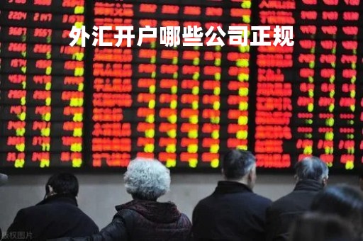 外汇开户哪些公司正规「外汇开户哪些公司正规」