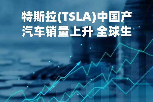 特斯拉(TSLA)中国产汽车销量上升 全球生产主管不担心需求下降