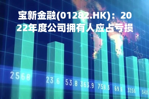 宝新金融(01282.HK)：2022年度公司拥有人应占亏损5.78亿港元