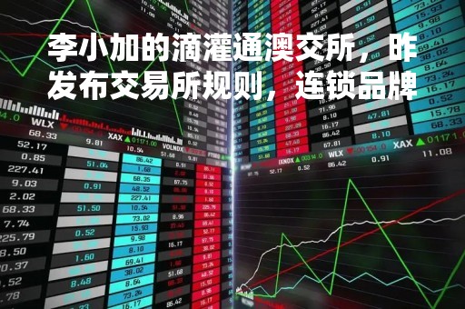 李小加的滴灌通澳交所,昨发布交易所规则,连锁品牌门店满10家或年营收超500万便可申请 李小加的滴灌通澳交所,昨发布交易所规则,连锁品牌门店满10家或年营收超500万便可申请