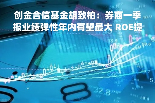 创金合信基金胡致柏：券商一季报业绩弹性年内有望最大 ROE提升优异的品种更具投资价值