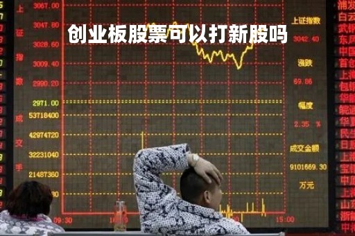 创业板股票可以打新股吗「创业板股票可以申购深市股票吗」
