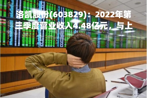 洛凯股份(603829)：2022年第三季度营业收入4.48亿元，与上期同比减少0.0%（修订版）