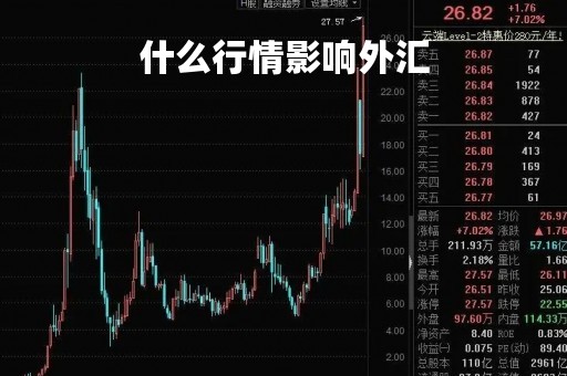 什么行情影响外汇「影响外汇行情的因素」