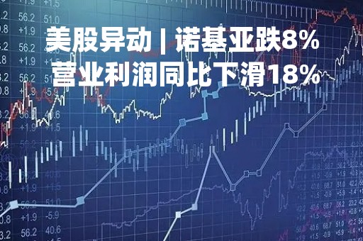 美股异动 | 诺基亚跌8% 营业利润同比下滑18% 经调整每股收益逊预期