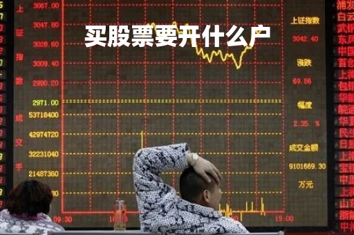 买股票要开什么户「买股票开户需要带什么资料」
