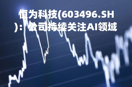 恒为科技(603496.SH)：公司持续关注AI领域，已研发AI服务器、AI一体机等产品