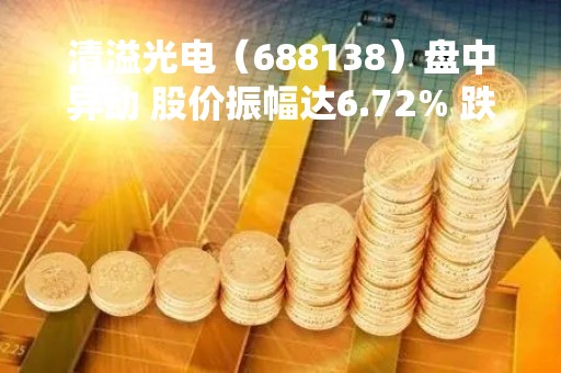 清溢光电（688138）盘中异动 股价振幅达6.72% 跌7.03% 报23.9元（04-21）