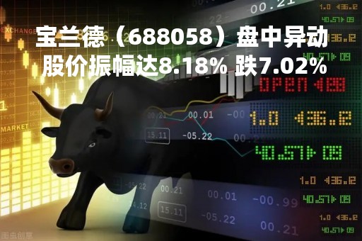宝兰德（688058）盘中异动 股价振幅达8.18% 跌7.02% 报53.21元（04-21）